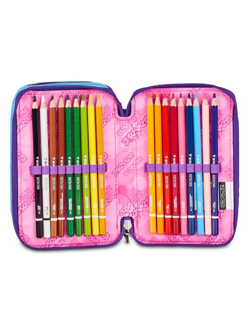 PINK FUSION Pencil Case with School Kit rose - Cases and Accessories