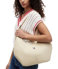 TOMMY HILFIGER TJW SLOUCHY Shoulder bag, with plaque - Women&rsquo;s Bags
