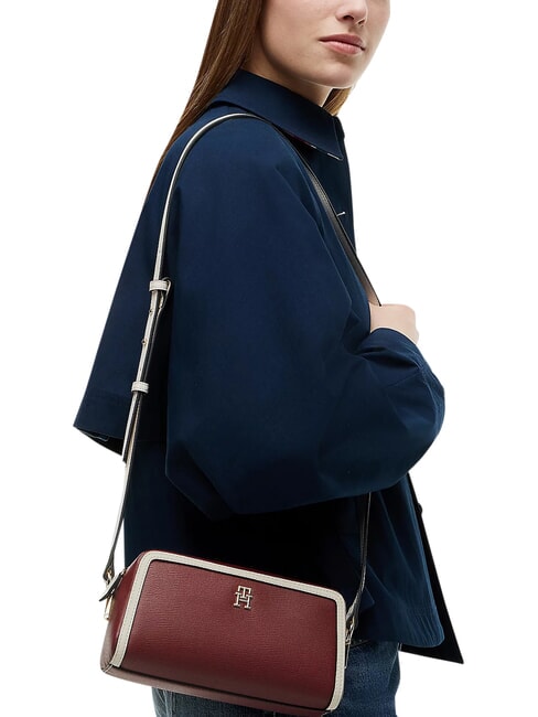 TH GRACE Mini shoulder bag velvet maroon - Women&rsquo;s Bags