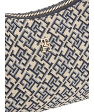TOMMY HILFIGER TH ICON Shoulder bag blue mono - Women&rsquo;s Bags - 5