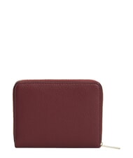TOMMY HILFIGER TH ICON Foldable wallet velvet maroon - Women&rsquo;s Wallets - 2