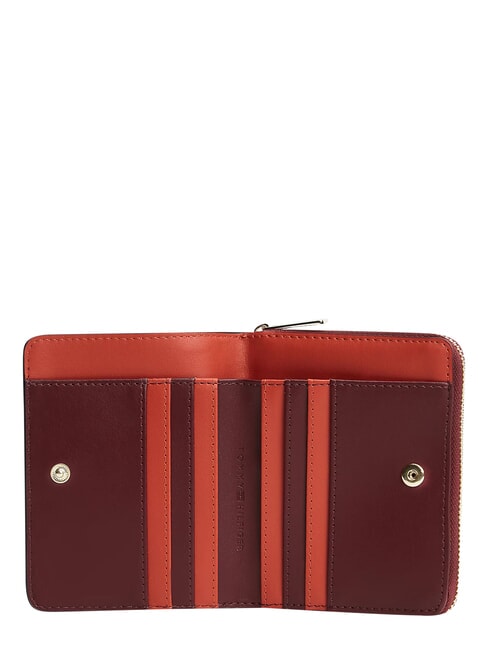 TH ICON Foldable wallet velvet maroon - Women&rsquo;s Wallets