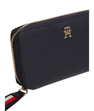 TOMMY HILFIGER TH LOGOTAPE Zip-around wallet space blue corp - Women&rsquo;s Wallets - 4
