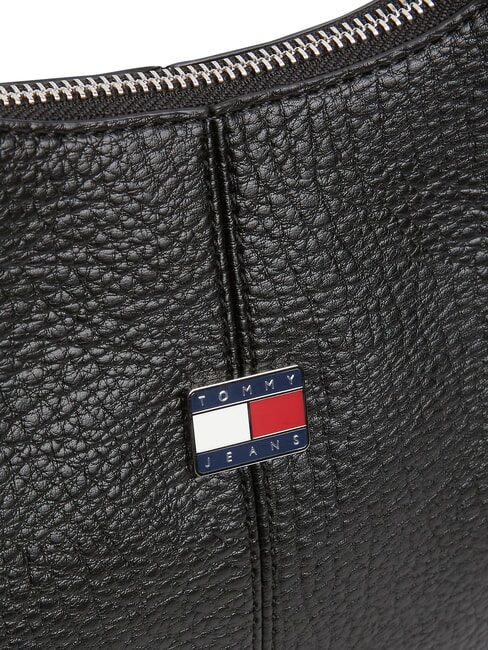 TJW SLOUCHY Shoulder bag, with plaque black - Women&rsquo;s Bags