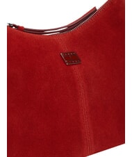 TOMMY HILFIGER TJW SLOUCHY Shoulder bag, in suede leather Arizona Red - Women&rsquo;s Bags - 4