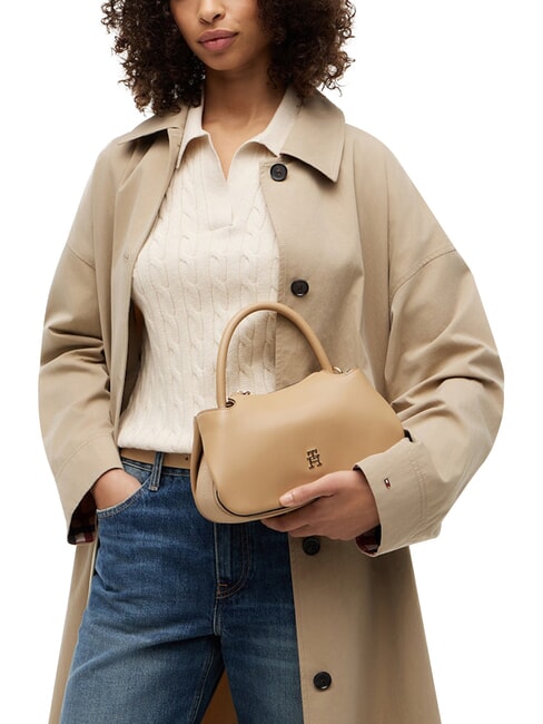 TH LOGOTAPE Handbag with shoulder strap classic khaki - Women&rsquo;s Bags