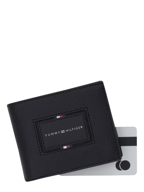 TH FOUNDATION Leather credit card holder black - Men&rsquo;s Wallets