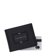 TOMMY HILFIGER TH FOUNDATION Leather credit card holder black - Men&rsquo;s Wallets - 4