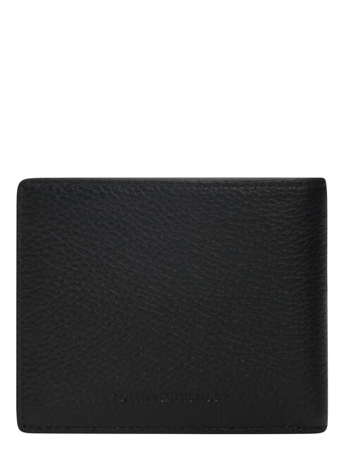 TH CENTRAL Leather credit card holder black - Men&rsquo;s Wallets