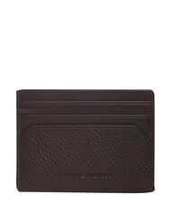 TOMMY HILFIGER TH CENTRAL Leather credit card holder coffee beans - Men&rsquo;s Wallets - 2