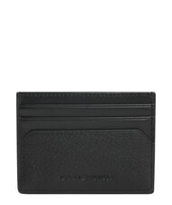 TOMMY HILFIGER TH CENTRAL Leather credit card holder black - Men&rsquo;s Wallets - 2