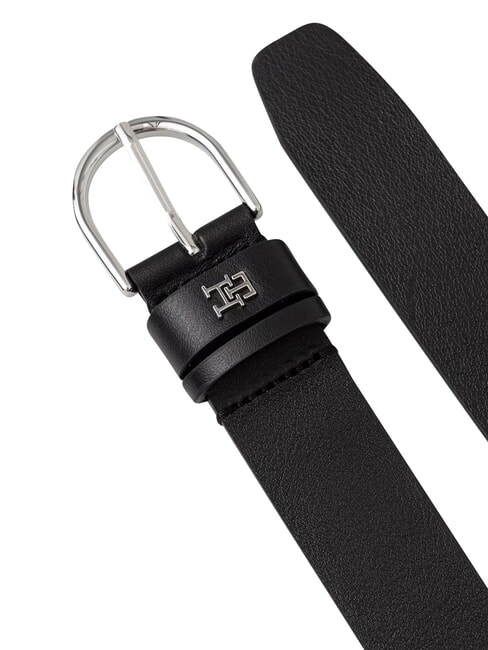 ESSENTIAL EFFORTLESS Leather belt black - Belts