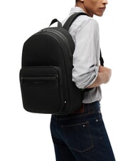 TOMMY HILFIGER TH REPREVE Backpack black - Laptop backpacks - 2