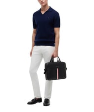 TOMMY HILFIGER TH METRO Laptop bag black - Work Briefcases - 2