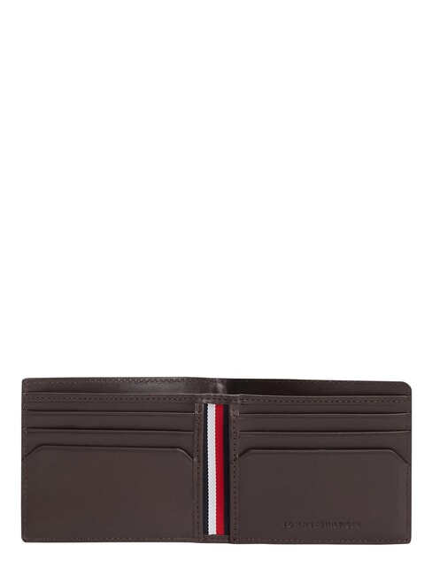 TH CENTRAL Leather credit card holder coffee beans - Men&rsquo;s Wallets