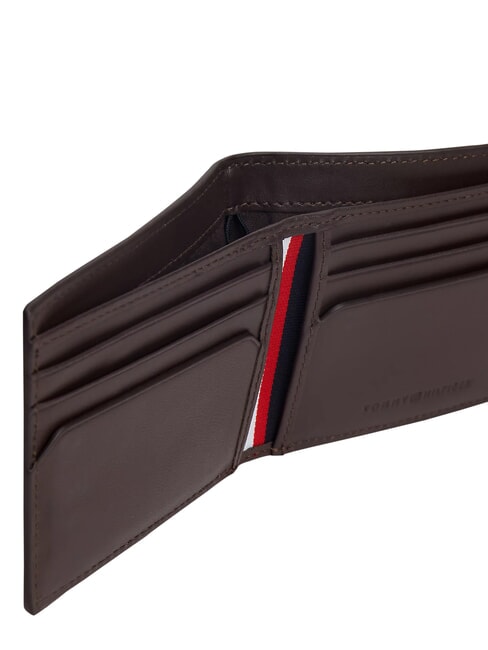 TH CENTRAL Leather credit card holder coffee beans - Men&rsquo;s Wallets