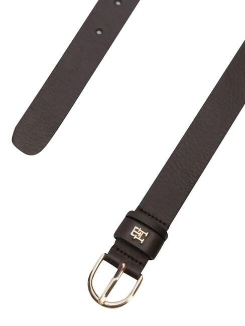 ESSENTIAL EFFORTLESS Leather Belt Made in Italy brown fondant - Belts