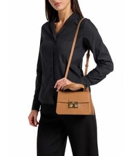 FURLA BELLA Small leather bag st andromeda brandy - Women&rsquo;s Bags - 2