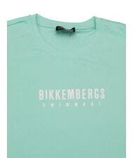 BIKKEMBERGS ICONIC Cotton T-shirt, short sleeve marine - T-shirt - 2