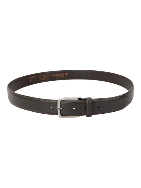 CLASSIC Saffiano leather belt, can be shortened dark brown - Belts