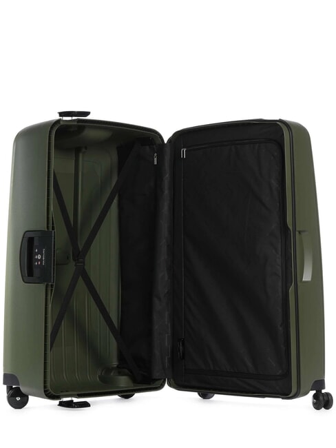 Trolley S'CURE line, extra-large size olives - Rigid Trolley Cases