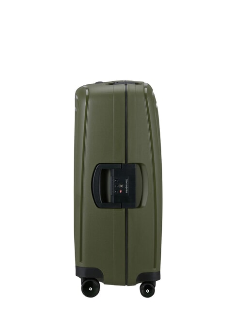 Trolley S'CURE Line, medium size olives - Rigid Trolley Cases
