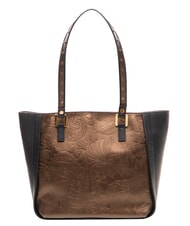 BRACCIALINI LOLA Shopping Bag in leather black/bronze - Women&rsquo;s Bags - 2