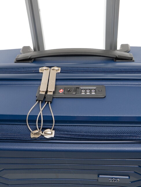PEGASUS Hand Luggage Trolley, with PC holder navy blue - Hand luggage