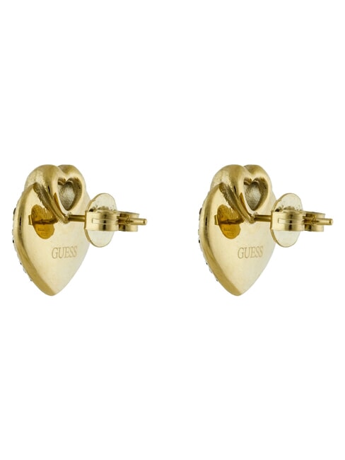 CRAZY IN LOVE Steel earrings yellow gold - Earrings