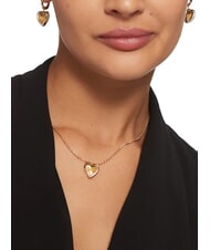 GUESS MON AMOUR Steel necklace yellow gold - Necklaces - 2