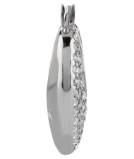 GUESS CRAZY IN LOVE Steel earrings SILVER - Earrings - 3