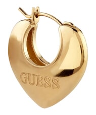 GUESS CRAZY IN LOVE Steel earrings yellow gold - Earrings - 2