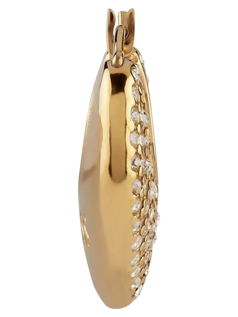 CRAZY IN LOVE Steel earrings yellow gold - Earrings