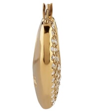 GUESS CRAZY IN LOVE Steel earrings yellow gold - Earrings - 3