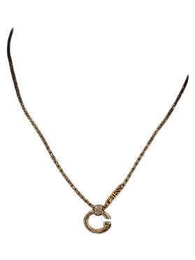 OH MY G Steel necklace yellow gold - Necklaces