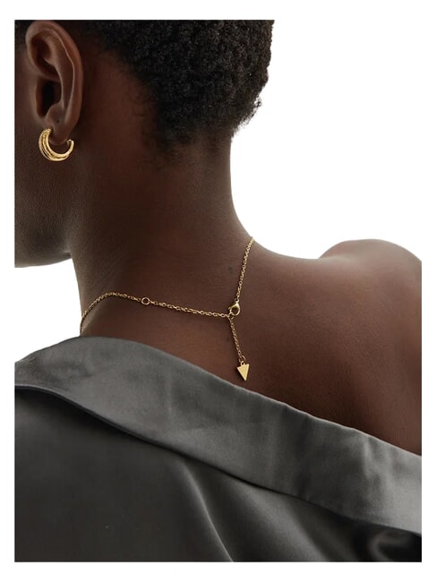 OH MY G Steel necklace yellow gold - Necklaces