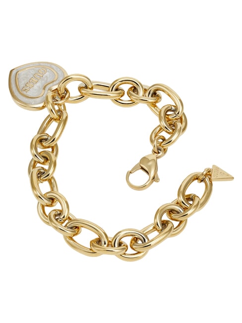 AMAMI Polished steel bracelet yellow gold/white - Bracelets