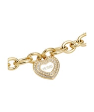 GUESS AMAMI Polished steel bracelet yellow gold/white - Bracelets - 3