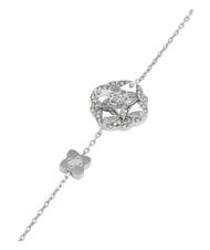 GUESS WILD FLOWER Polished steel bracelet SILVER - Bracelets - 3