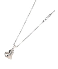 GUESS FLUID HEARTS Steel necklace SILVER - Necklaces - 2