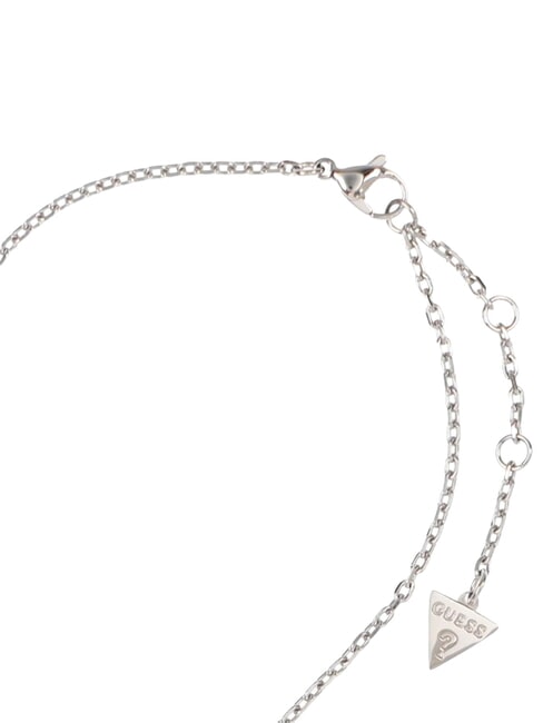 FLUID HEARTS Steel necklace SILVER - Necklaces