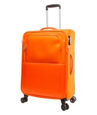 AMERICAN TOURISTER AIR WAVE Medium Trolley, Expandable juicy orange - Semi-rigid Trolley Cases - 3