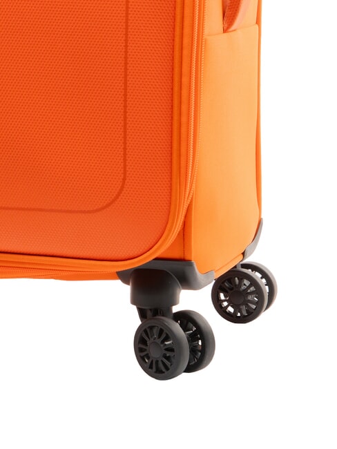 AIR WAVE Medium Trolley, Expandable juicy orange - Semi-rigid Trolley Cases