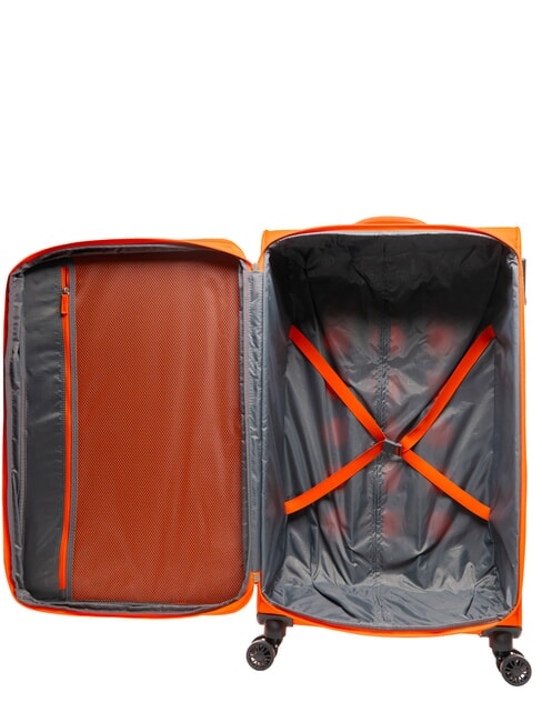 AIR WAVE Large Trolley juicy orange - Semi-rigid Trolley Cases