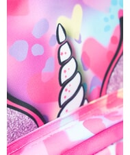 SJGANG SJ EVER UNICORNSIDE GIRL Backpack BLACK STRIPED FOREST - Backpacks & School and Leisure - 3