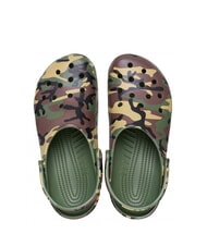 CROCS CLASSIC Unisex clogs army green multi - Unisex shoes - 4