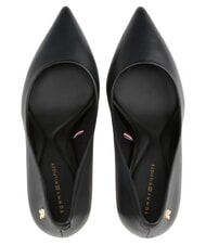 TOMMY HILFIGER TH  9cm high heel leather pumps black - Women&rsquo;s shoes - 2