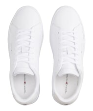 TOMMY HILFIGER TH Leather sneakers white - Men&rsquo;s shoes - 3