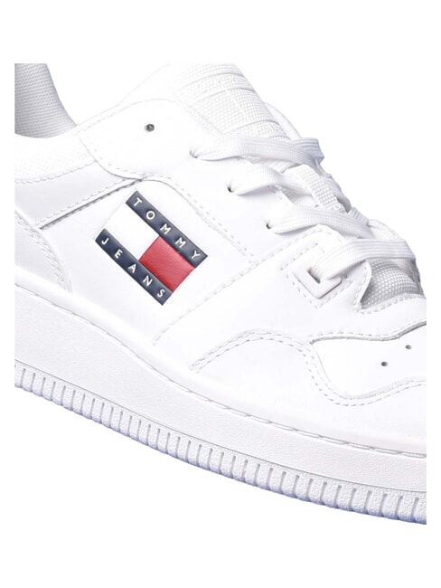 TOMMY JEANS Leather sneakers white - Men&rsquo;s shoes