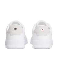 TOMMY HILFIGER TH Leather sneakers white - Men&rsquo;s shoes - 4